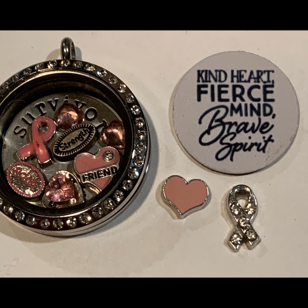 Floating Locket Awareness Ribbon Charms! - Picture 5 of 12